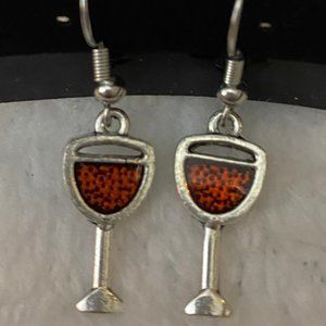 BOGO Magnolia Spring Wine Time Earrings